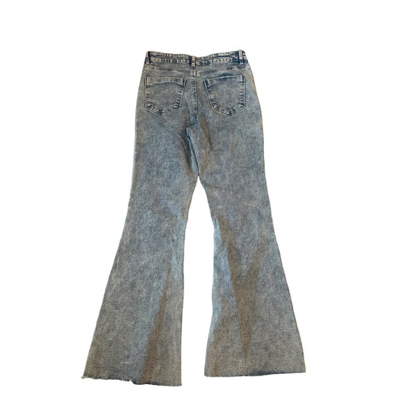 Banjara Light Blue Jeans Denim Stone Washed Flared Bootcut Women's Size 9/28 - Picture 5 of 6